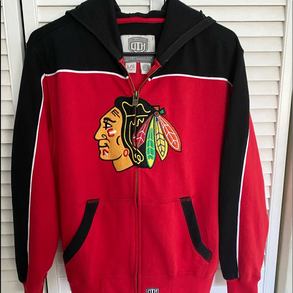 Chicago Blackhawks Hawks youth L hoodie